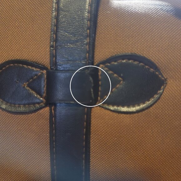 The Palms Hotel and Casino Las Vegas Weekender Duffle Bag Brown - Picture 11 of 11